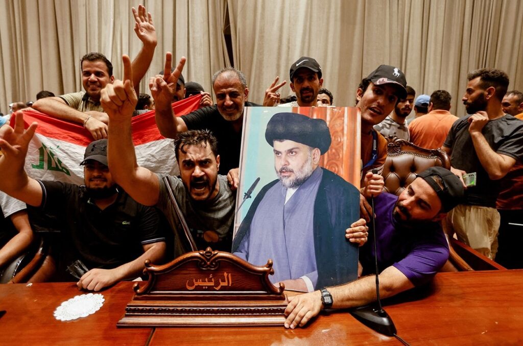 هفتمین کناره گیری مقتدی صدر