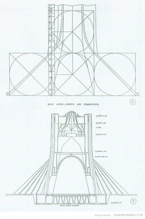 طرح برج شهیاد (آزادی کنونی)