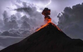 انفجار آتشفشان فوئگو در گواتمالا