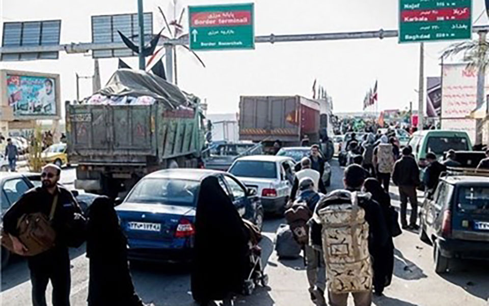 زائران خودروهای خود را در شهر‌های مرزی رها نکنند
