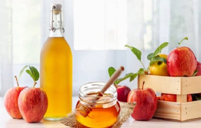 سرکه سیب و عسل
