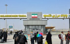وسیله نقلیه عراق تردد زائران‌ مرز شلمچه