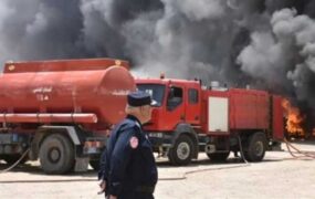 نجات 42 نفر از یک آتش سوزی در کربلا