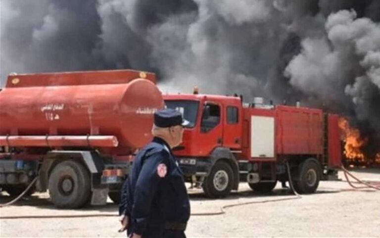 نجات 42 نفر از یک آتش سوزی در کربلا