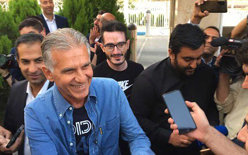 کارلوس کی‌روش سرمربی تیم ملی وارد ایران شد