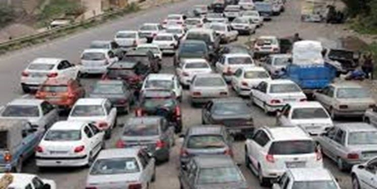 ترافیک سنگین در محورهای شمالی کندوان