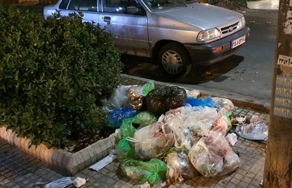 تهران بدون سطل زباله3