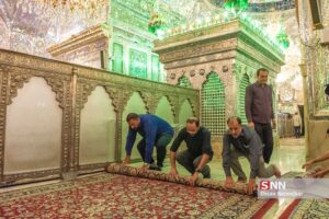 حرم مطهر شاهچراغ(ع) پس از حمله تروریستی
