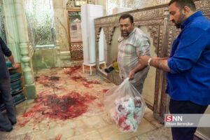حرم مطهر شاهچراغ(ع) پس از حمله تروریستی2