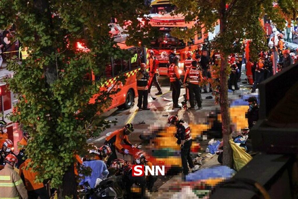 ۱۵۱ نفر در جشن هالووین کشته شدند