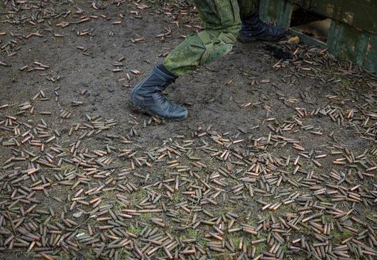 تمرین نظامی نیروهای روسی تازه اعزام شده به منطقه دونتسک2