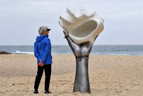 آثار هنری در ساحل سیدنی استرالیا