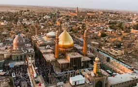 اتوبوس زائران ایرانی در عراق دچار آتش سوزی شد