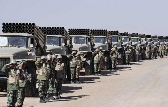 اعزام تجهیزات پیشرفته به منطقه رزمایش سپاه