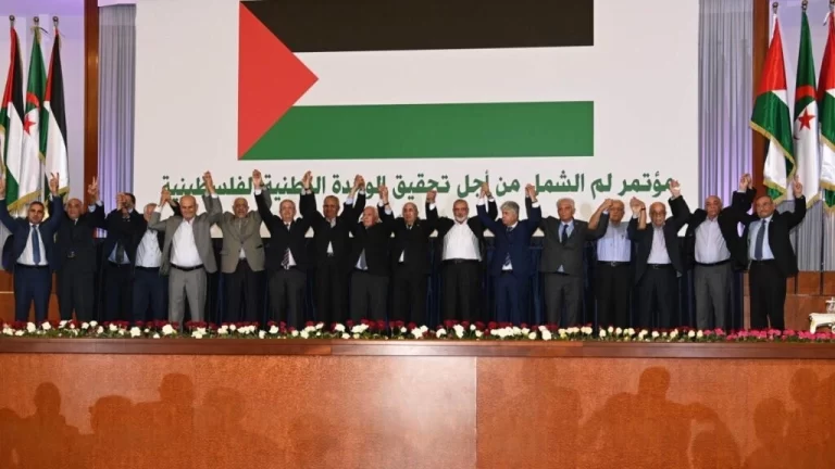 اعلامیه الجزایر و ارسال پالس هایی خاص از تحولات سیاسی فلسطین