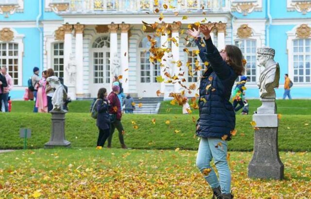 تصاویری از روزهای زیبای پاییزی در روسیه