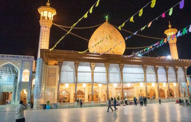 حرم مطهر شاهچراغ(ع) پس از حمله تروریستی