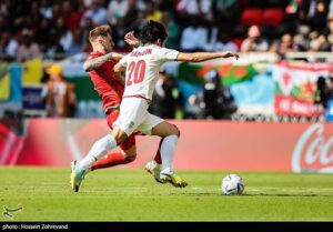 دیدار تیمهای ایران و ولز - جام جهانی ۲۰۲۲ قطر