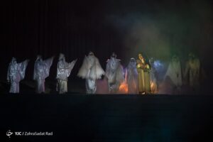 نمایش میدانی جهان بانو در بوستان ولایت تهران