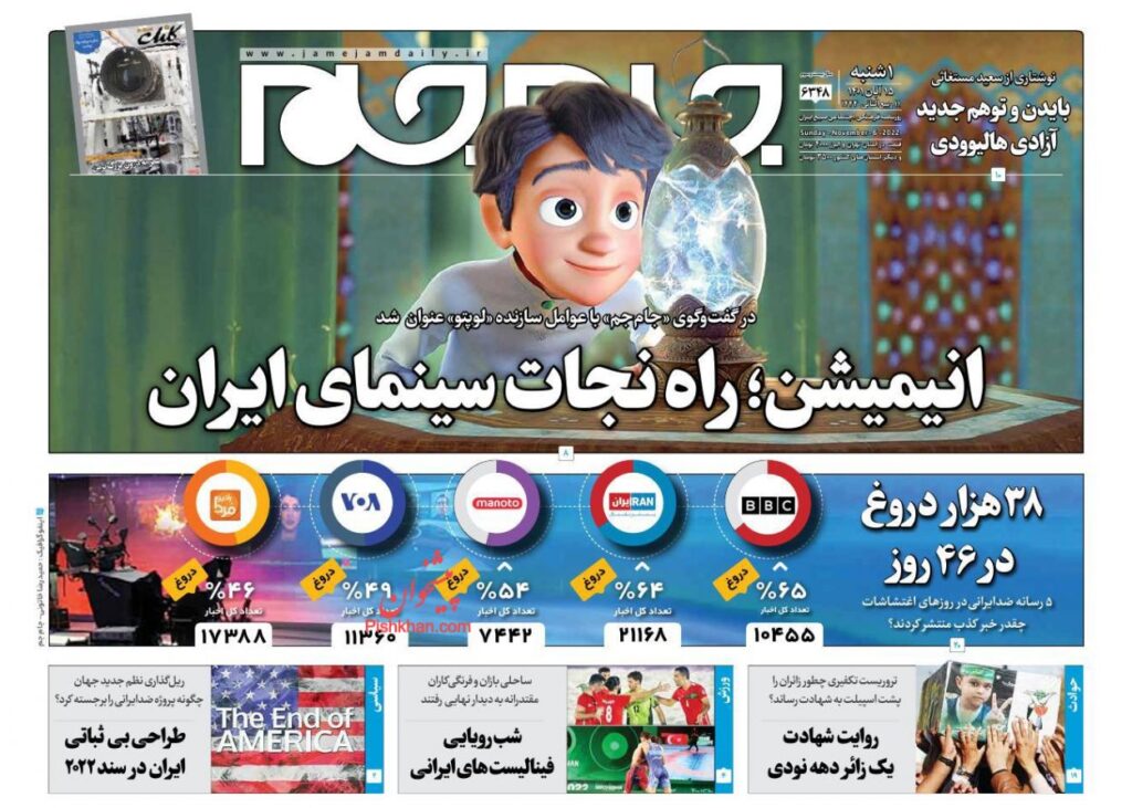 صفحه نخست روزنامه ها 5