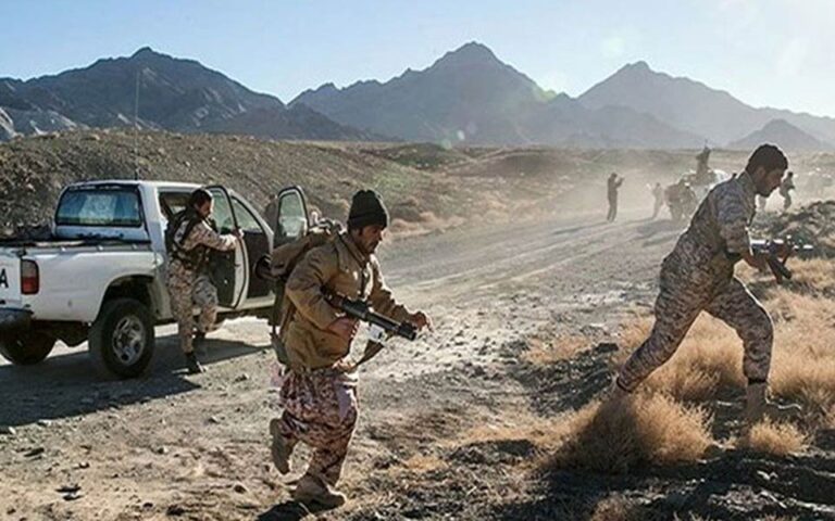 درگیری مسلحانه مرزبانان با قاچاقچیان مواد مخدر