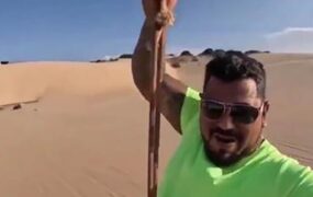 سقوط مرد جوان حین گرفتن سلفی از زیپ‌لاین