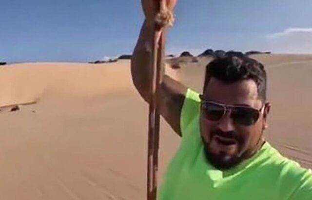 سقوط مرد جوان حین گرفتن سلفی از زیپ‌لاین