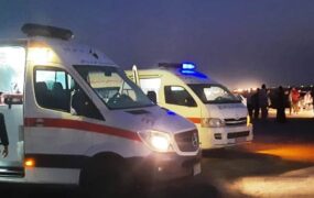 مصدومیت۱۲ نفر در سانحه رانندگی در اهواز