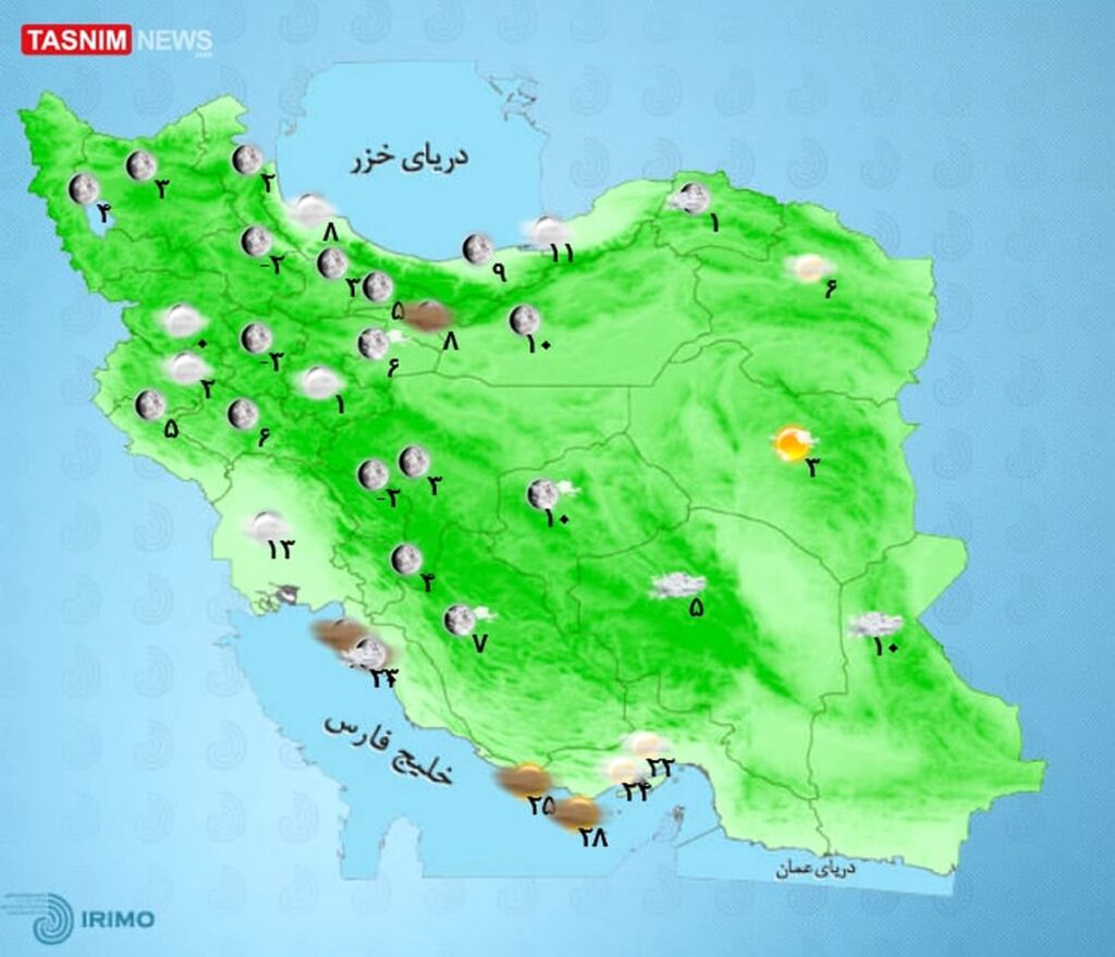 هوای ناسالم تا پایان هفته مهمان کلان‌شهرها است