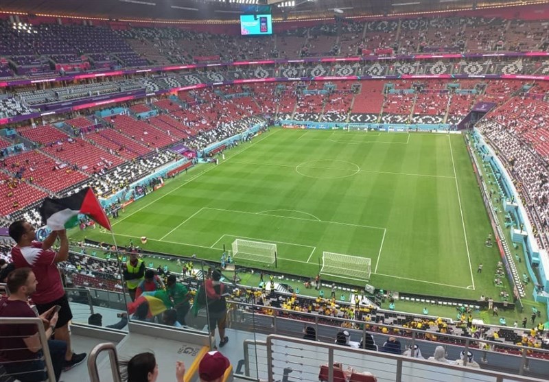 نمایی زیبا از ورزشگاه دیدار افتتاحیه جام جهانی