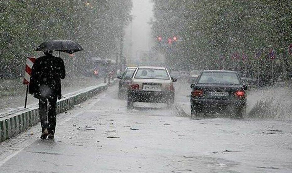 پیش بینی بارش باران و برف ۵ روزه در کشور