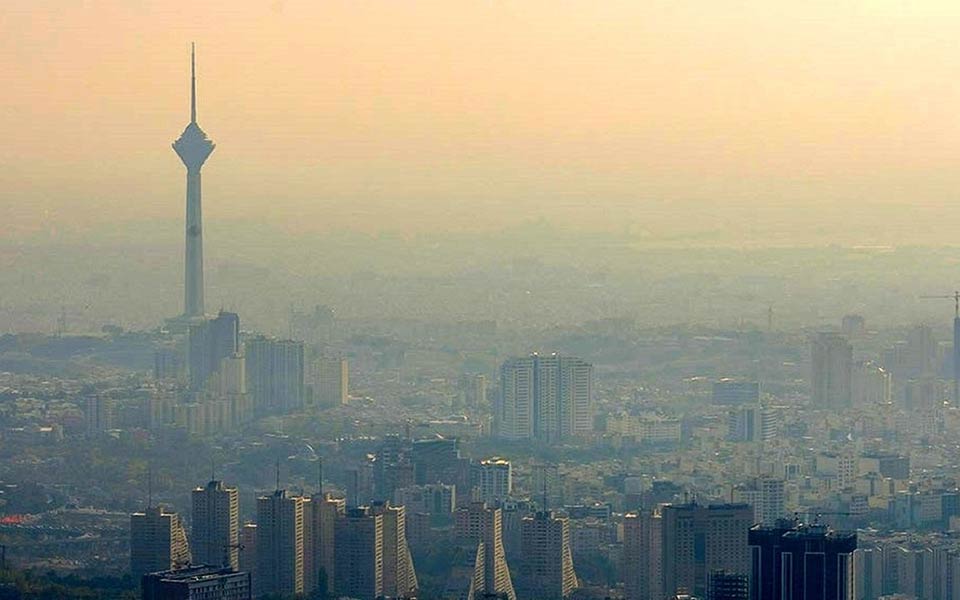 کیفیت هوای پایتخت ناسالم برای گروه‌های حساس