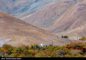 تصاویری از طبیعت پاییزی روستای نایه - قم