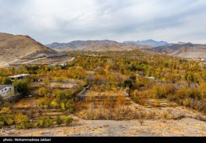 تصاویری از طبیعت پاییزی روستای نایه - قم