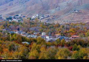تصاویری از طبیعت پاییزی روستای نایه - قم