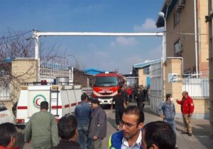 انفجار در کارخانه رنگ‌سازی