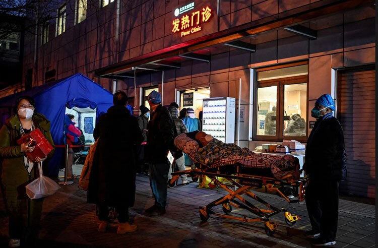 دیدنی های امروز؛ از کلونی پنگوئن ها تا تیراندازی پاریس انتقال بیماران بدحال کرونایی به بیمارستان در شهر پکن