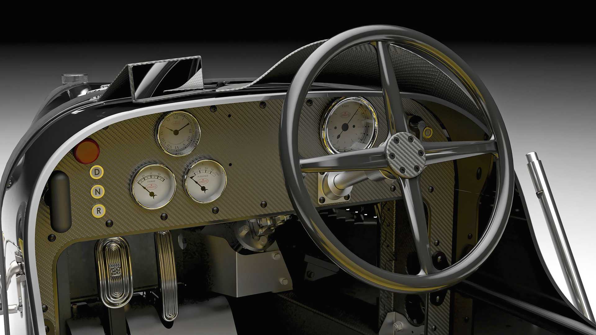  بوگاتی Baby II Carbon Edition