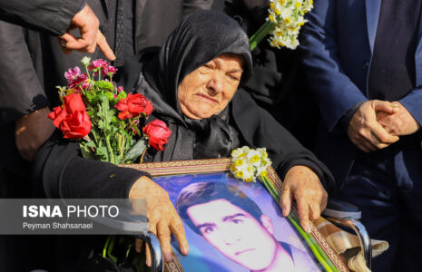 تشییع پیکر شهدای گمنام دفاع مقدس