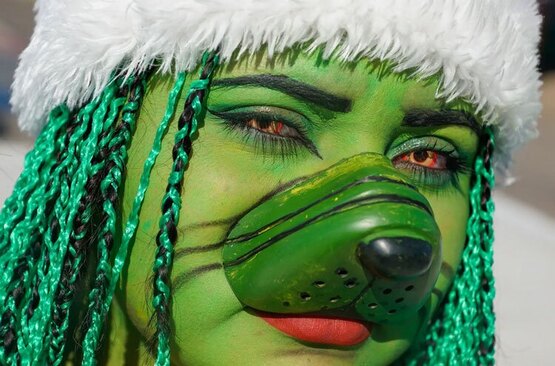 رژه روز ملی دلقک ها در السالوادور