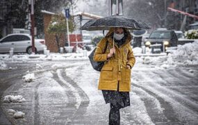 برف در تهران