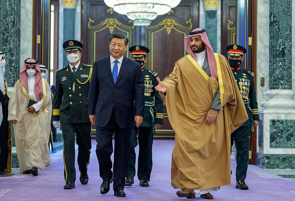 علاقه عربستان سعودی به توسعه روابط با چین