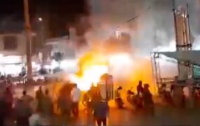 تیراندازی به سربازان پلیس راهور در سیستان کیوسک پلیس در سیستان
