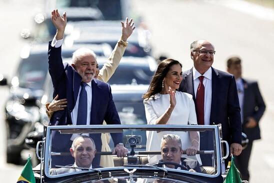 مراسم تحلیف لولا داسیلوا رییس جمهوری جدید برزبل