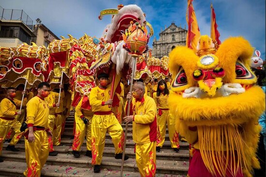 جشن سال نو چینی در ماکائو