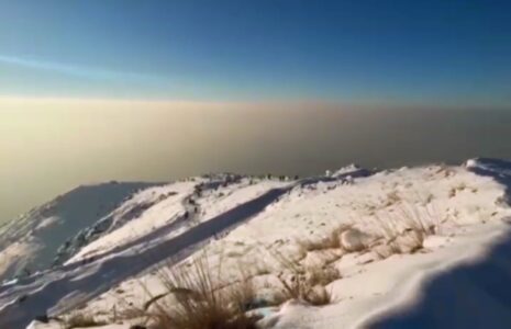 آلودگی تهران - توچال