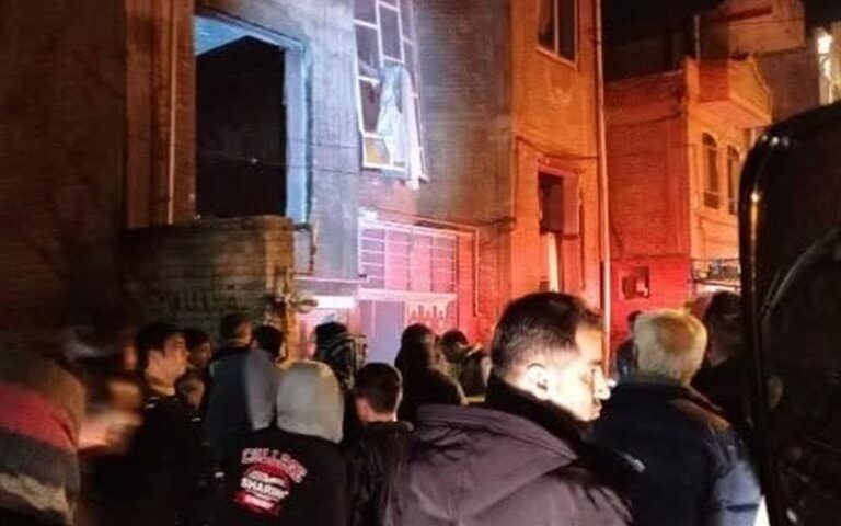 انفجار عمدی‌ گاز در یک منزل مسکونی