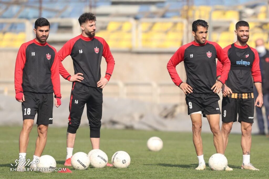 بازیکنان مصدوم پرسپولیس