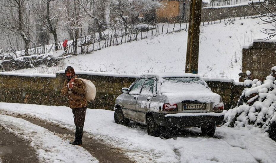 بارش برف و باران در برخی استان ها
