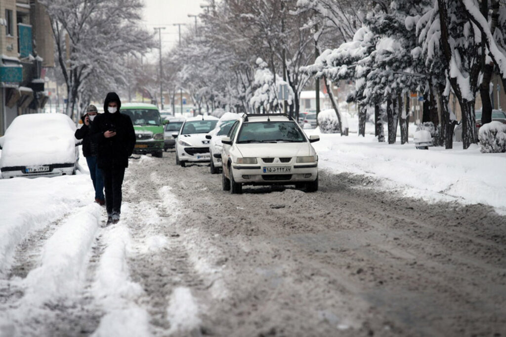 سرما و یخبندان در تهران